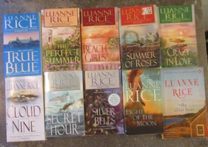 Lot 10 LUANNE RICE pb- Crazy in Love, Light of the Moon, Silver Boat, True Blue - Picture 1 of 4