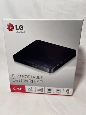 LG GP50 Slim Portable DVD Writer - Image 1 of 2