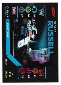 2020 Topps Turbo Attax F1 Formel 1 Speedster #67 George Russell - Bild 1 von 1