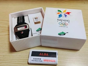 Rare SEIKO ALBA SPOON W626-4000 Nagano Olympic Model Digital watch - Picture 1 of 7