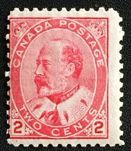 CANADA 1903-08 KEVII 2c MLH SG#177 C3690 - Picture 1 of 3