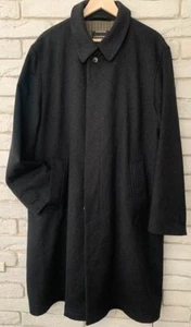 LODENFREY HERREN MANTEL ANTHRAZIT WOLLE KASCHMIR WARM LEICHT STYLISCH ZEITLOS GR. 50 - Bild 1 von 16