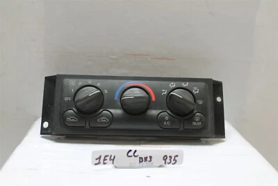 2000 Oldsmobile Silhouette AC Heat Climate Temp. Control 09355491 OEM 935 1E4-B3 - Image 1 of 4