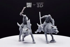 Rider Super Orc Davale Games 3D Printed With High Quality Resin - Picture 1 of 12