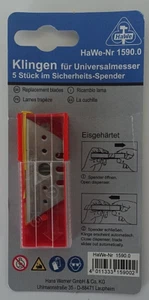 Hans Werner HaWe Klingen für Universalmesser Trapezklingen 50 mm Eisgehärtet - Bild 1 von 2