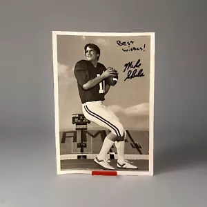 Mike Shula signiertes 5x7 s/w Foto Alabama Crimson Tide - Bild 1 von 3