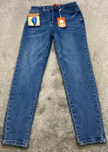 NWT Wax Jeans Womens 11/30 Denim Blue High Rise Butt, I Love You Push Up 90800 - Picture 1 of 13
