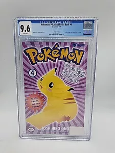 Pokemon: Pikachu Shocks Back #4 - CGC 9.6 3rd Printing 09/1999 - WHITE PAGES - Picture 1 of 5