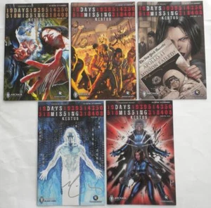 Days Missing Kestus #1-5 Set ALL SIGNED Covers Ross Molina Benjamin Mack Keown - Picture 1 of 12