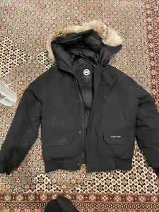 Bomber uomo Canada oca chilliwack con cappuccio in pelliccia taglia small - Foto 1 di 12