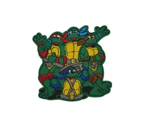 parche Tortugas Ninja para Ropa Termoadhesivo niño niña TV video juegos Turtles - Bild 1 von 3