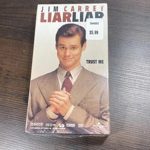 Liar Liar (VHS, 2001) Universal Comedy Greats Sealed Starring Jim Carrey - Picture 1 of 3