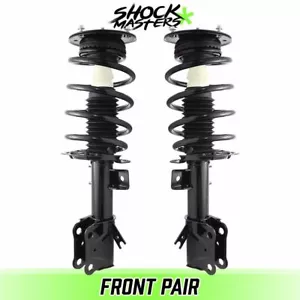 Front Pair Complete Struts Coil Springs for 2013-2020 Ford Fusion FWD - Picture 1 of 7