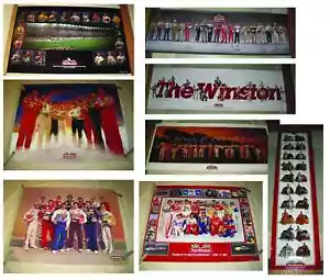 8-The Winston NASCAR Posters, 1985-1992, Charlotte,Atlanta, Racing Autograph VTG - Picture 1 of 13