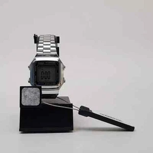 Casio Digital Edelstahl Uhr Illuminator Herren Basic Silber A-178WA c22 - Bild 1 von 12