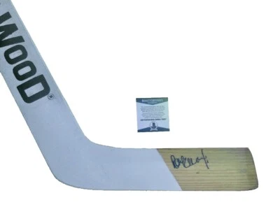Ray Emery Signed Sher-Wood Goalie Stick Beckett COA Blackhawks Flyers Senators - Image 1 of 2