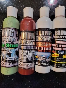 Blingmaster green/Aluminator/Blingbarrier/Leather Viny tire shine - Picture 1 of 1