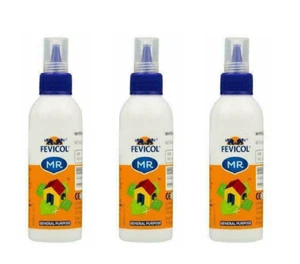 Fevicol Glue Stik Whcite MR Squeeze Bottle For General Purpose Pack Of 3 x 22.5g - Picture 1 of 2