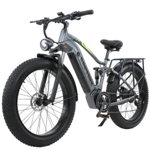 26" Electric bike 1000W Mountainbike MTB Fat Tire Ebike Snow Beach E-Bicycle EU - Bild 1 von 12