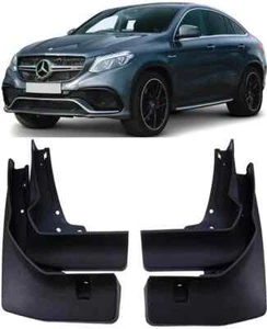 Genuine Splash Guards Mud Flaps FOR 2017-2019 Mercedes Benz GLE AMG 43 Coupe - Picture 1 of 12