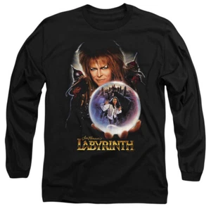 LABYRINTH I HAVE A GIFT Licensed Men's Long Sleeve Graphic Tee Shirt SM-3XL - Picture 1 of 2