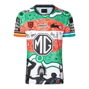 South Syd Rabbitohs NRL 2024 Classic Indigenous Jersey Toddler Set Sizes 0-4! - Picture 1 of 3