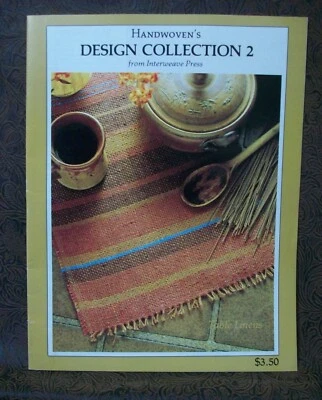 Weaving TABLE LINENS Handwoven's Design Collection 2 Interweave Press Booklet - Image 1 of 3