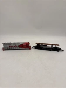 LOCOMOTORA DIÉSEL BACHMANN HO SANTA FE #8759 ¡Para piezas! - Imagen 1 de 17