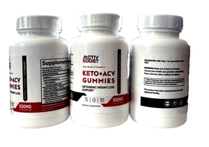 (Paquete de 3) Gomitas Activ Boost Keto + ACV, Keto + ACV Soporte Avanzado para Pérdida de Peso - Imagen 1 de 3