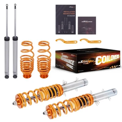 Ajustable Coilovers/Suspensión roscada for VW Golf 4 1J MK4 1998-07 2.0 1.9 TDI - Imagen 1 de 4