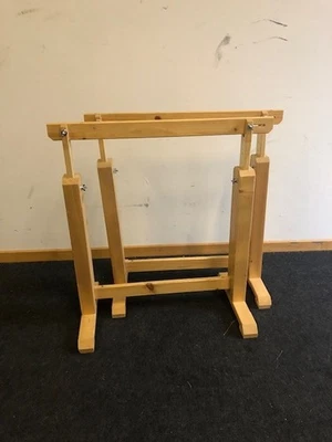 2 Stck höhenverstellbare Unterstellböcke / Schreibtischböcke - Bild 1 von 4