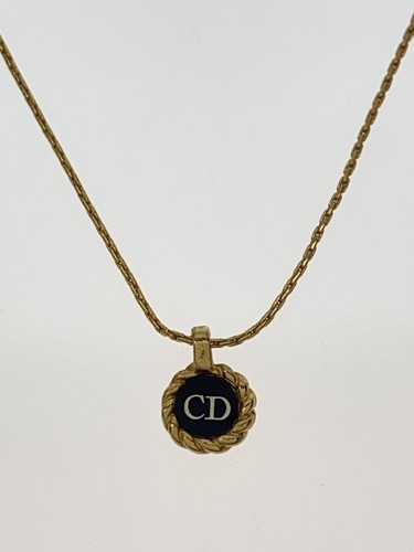 Collana Christian Dior Donna con top in oro usata