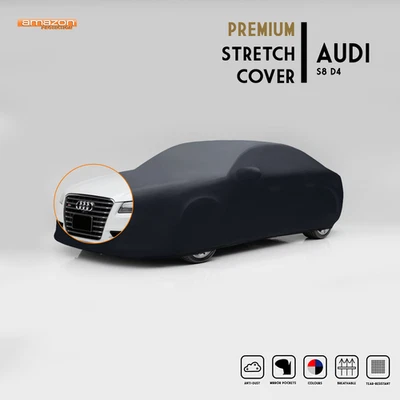 Cubierta de coche elástica interior premium adaptada para Audi S8 D4 2012-2017 Foto 1 de 4