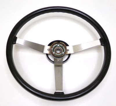 84-96 Jeep Cherokee XJ 87-95 Wrangler TJ Steering Wheel Black - Image 1 of 4