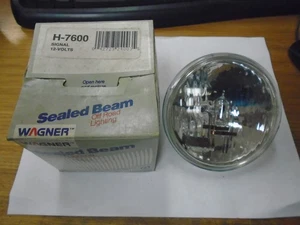 NEW! Wagner H7600 Sealed Beam Lamp Light Bulb - PAR36 12V 37.5w - Picture 1 of 4