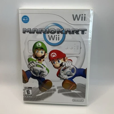 Mario Kart Wii (Nintendo 2008) Video Game Brand New Factory Sealed - Image 1 of 4