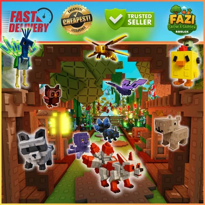 ✔️ Grow A Garden Roblox [🐶] ALL HUGE-TITANIC-MUTATION PETS 🔥FASTEST -CHEAPEST