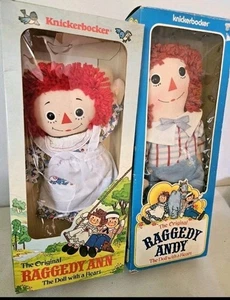 1979 KNICKERBOCKER RAGGEDY ANN / Andy DOLL    UNUSED - Picture 1 of 7