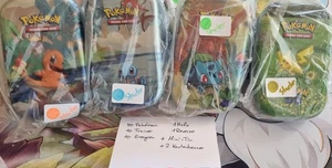 Pokémon Starter-Set | Feuer | 40 Karten + Holo | Mini-Tin - Bild 1 von 1