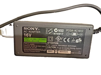 Sony Vaio Power Supply PCGA-AC16C2 - image 1 of 2