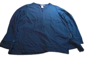 Logo Lounge Blau Herren M V-Ausschnitt Langarm Pullover - Bild 1 von 7
