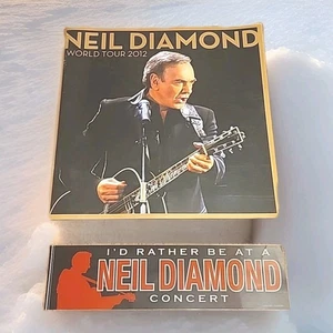 Pegatina del programa y parachoques Neil Diamond World Tour 2012  - Imagen 1 de 5