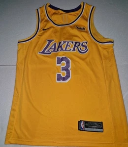 Nike Lakers A. Davis #3 Swingman Jersey Gold Icon Edition Size 48 XL  2019-2020 - Picture 1 of 13