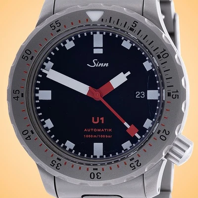 Reloj Hombre Sinn U1 Automático Submarino Acero Buzo 1010 Foto 1 de 4