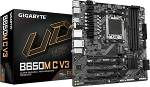 GIGABYTE B650M C V3 (rev. 1.0) AM5 LGA 1718 AMD B650 M-ATX scheda madre - Foto 1 di 5