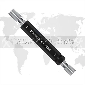 1 PC M3.5 × 0.6 mm 6H right-hand thread Screw plug gauge GO NO-GO Gage - Picture 1 of 5