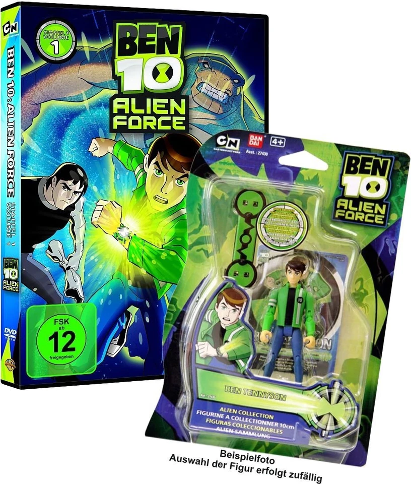 Ben 10 Alien Force - Staffel 1 / Vol. 1 inkl. Bandai Actionfigur (DVD)