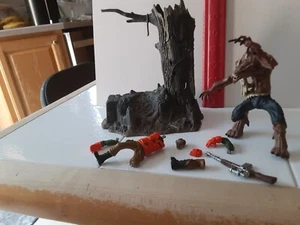 Vecchio Vintage Halloween Lupo Mannaro Playset Diorama Todd Mcfarland Movie Monster 1997 - Foto 1 di 9