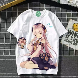 Genshin Impact Cosplay Game Manga T-Shirt shirt Unterhemd Undershirt Polyester  - Picture 1 of 2