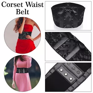 Elastischer Stretch Taillengürtel Korsett Taillengürtel Shapewear für Damen - breiter Körperformer - Bild 1 von 12